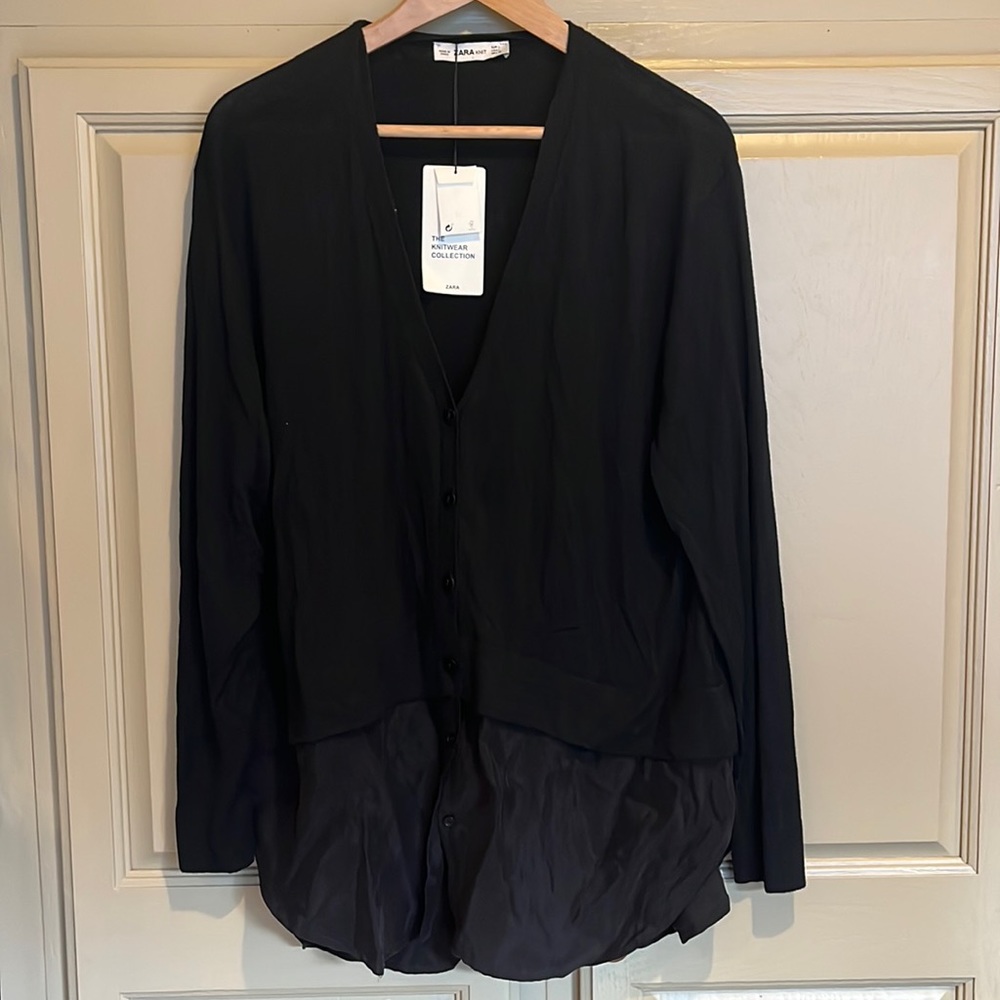 Zara knitwear collection sweater NWT